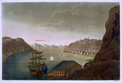 Quebec and the St. Lawrence River, plate 4 from 